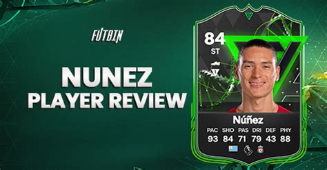 nunez evolution|darwin nunez evolution card.